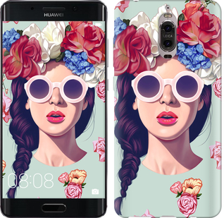 

Чохол Дівчина з квітами на Huawei Mate 9 Pro 607930