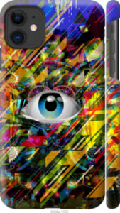 Чехол Абстрактный глаз для iPhone 11