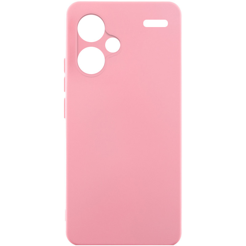 Чохол Silicone Cover Lakshmi Full Camera (A) на Xiaomi Redmi Note 13 Pro+ (Рожевий / Pink)