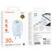 МЗП Borofone BA94A Lustrous PD30W+QC3.0 (1USB-A/1C) (Blue) в магазині vchehle.ua
