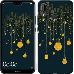 

Чохол Ілюстрація нічного міста на Huawei P20 Lite 690644
