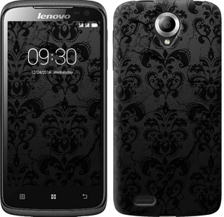 

Чохол Візерунок чорний на Lenovo S820 647931