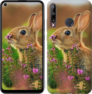 

Чехол Кролик и цветы для Huawei P40 Lite E 934376