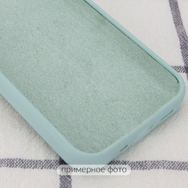 Фото Чехол Silicone Case Full Protective (AA) NO LOGO для Apple iPhone 16 (6.1") (Бирюзовый / Turquoise) в магазине vchehle.ua