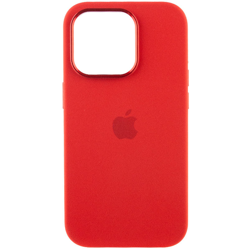 Фото Чохол Silicone Case Metal Buttons (AA) на Apple iPhone 13 Pro (6.1") (Червоний / Red) на vchehle.ua