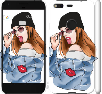 

Чохол Дівчина v3 на Google Pixel XL 843345