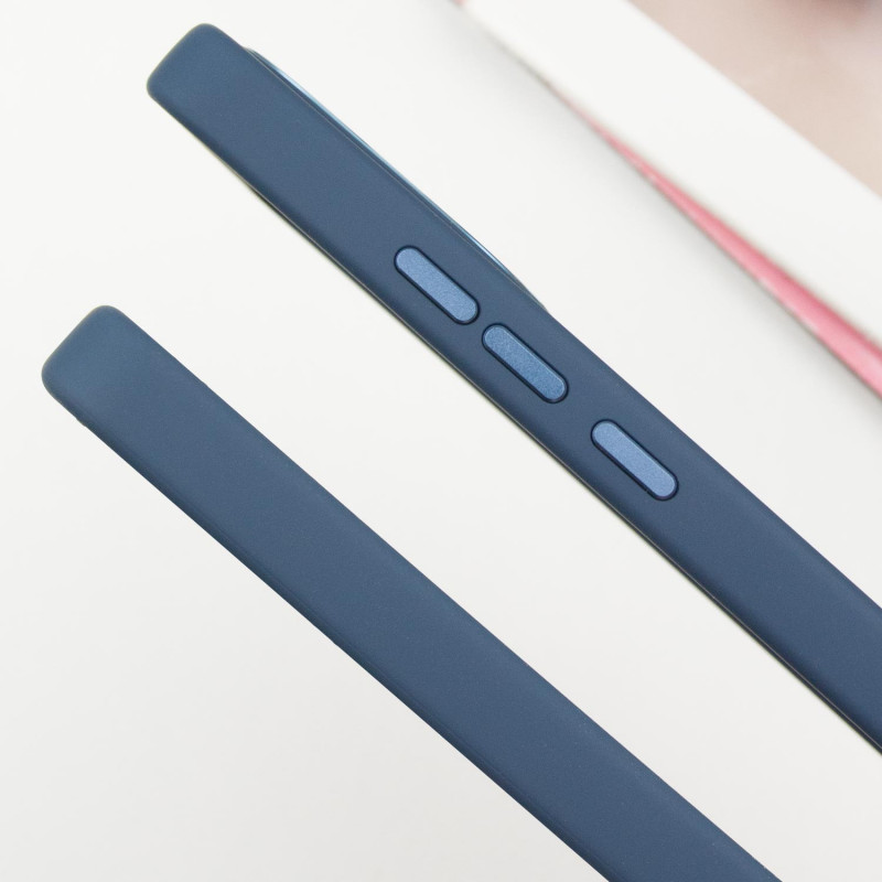 TPU чехол Bonbon Metal Style для Xiaomi Redmi Note 13 4G (Синий / Cosmos blue) в магазине vchehle.ua