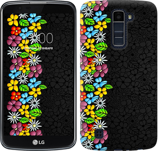 

Чехол цветочный орнамент для LG K10 / K410 327930