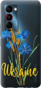 Чохол Ukraine v2 на Tecno Camon 18 Premier