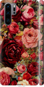 Чехол Цветущие розы для Huawei P30 Pro