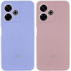 Чехол Silicone Cover Lakshmi Full Camera (AAA) with Logo для Xiaomi Poco M6 4G