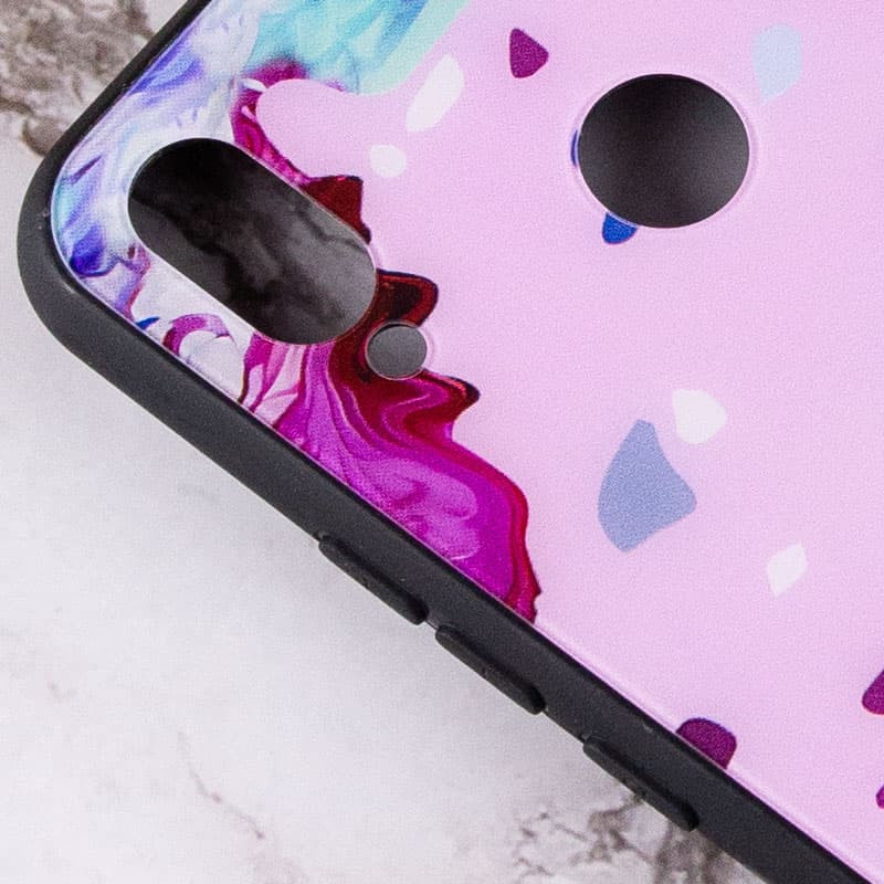 

TPU+Glass чохол Diversity для Huawei P Smart+ (nova 3i) (Stains red) 1223663