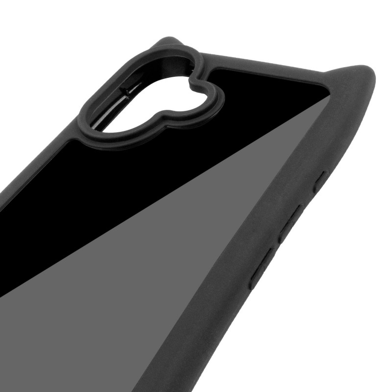 Чохол TPU GETMAN Cat with straps на Apple iPhone 16 (6.1") (Black) в магазині vchehle.ua