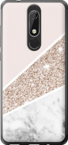 Чохол Пастельний мармур на Nokia 5.1