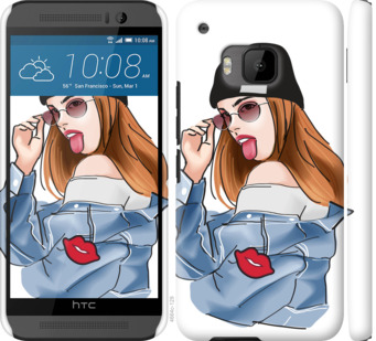 

Чехол Девушка v3 для HTC One M9 842824