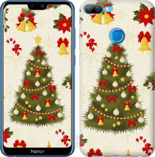 

Чехол Новогодняя елка для Huawei Honor 9i 913861
