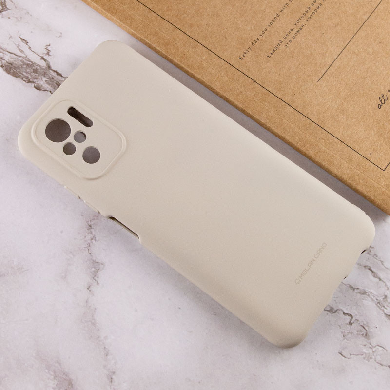 Фото TPU чехол Molan Cano Smooth для Xiaomi Redmi Note 10 / Note 10s (Серый) в магазине vchehle.ua