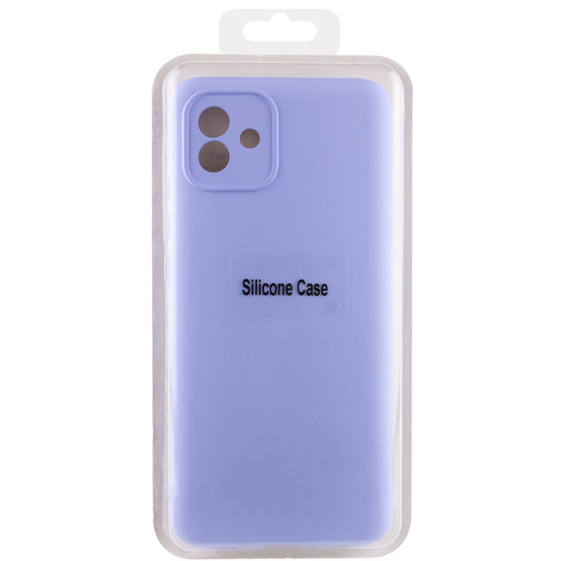 Купити Чохол Silicone Cover Lakshmi Full Camera (A) на Samsung Galaxy A04e (Бузковий / Dasheen) на vchehle.ua