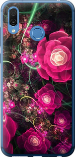 

Чехол Абстрактные цветы 3 для Huawei Honor Play 1625661