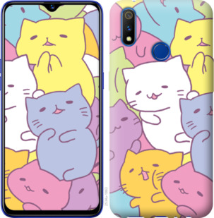 

Чохол Котики на Realme 3 Pro 922109