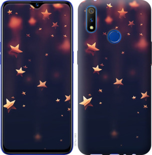 

Чехол Падающие звезды для Realme 3 Pro 919584