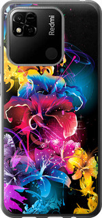 

Чехол Абстрактные цветы для Xiaomi Redmi 10A 1634052