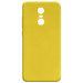 Силиконовый чехол Candy для Xiaomi Redmi 5 Plus / Redmi Note 5 (SC) (Желтый)