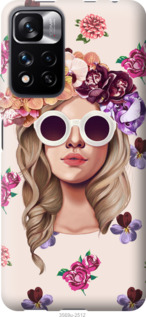 

Чохол Дівчина з квітами v2 для Xiaomi Redmi Note 11 Pro (China) 1245036