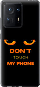 Чехол Don't touch the phone для Xiaomi Mix 4