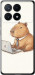 Чехол Funny Capybara CEO Working для Xiaomi Poco X6 PRO