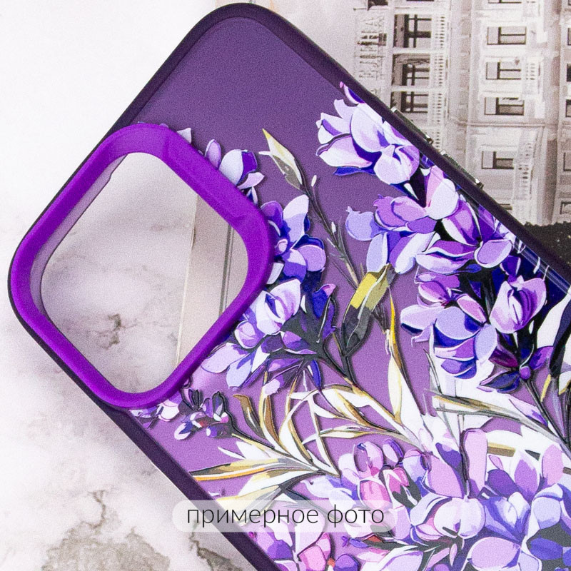 TPU+PC чехол TakiTaki Magic glow для Samsung Galaxy A13 4G (Lavender / Purple) в магазине vchehle.ua