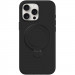Чохол Silicone Case Full Protective NO LOGO with Ring на Apple iPhone 14 Pro Max (6.7") (Black)