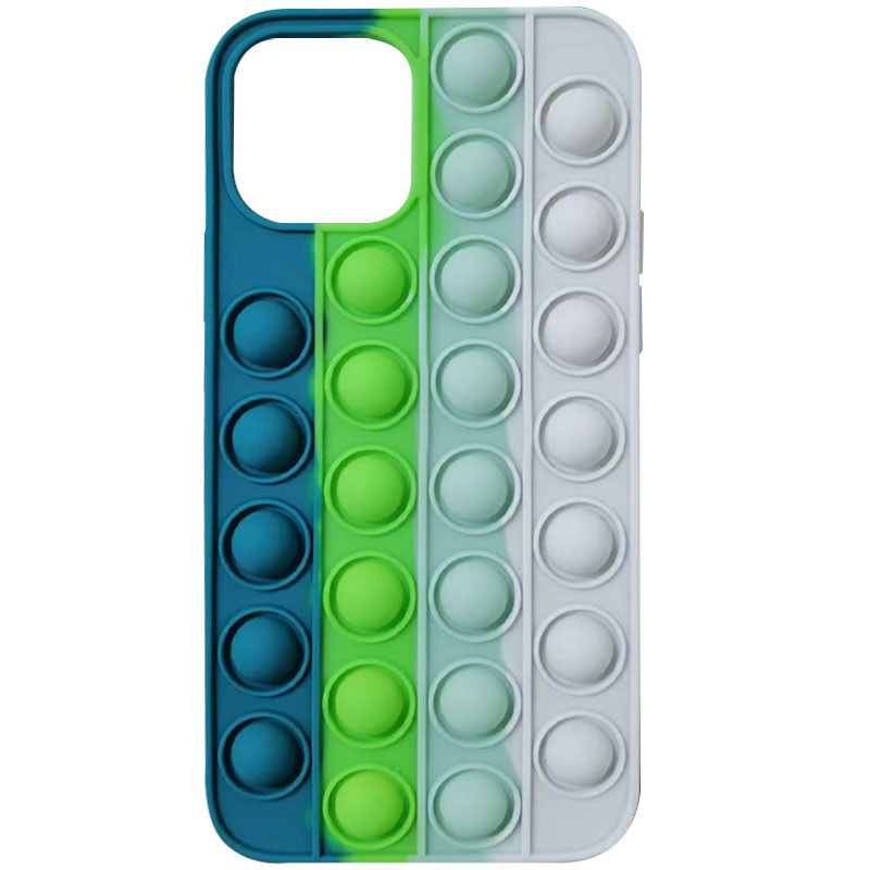 

Силіконовий 3D чохол-антистрес Pop it Bubble на Apple iPhone 11 Pro Max (6.5") (Cosmos blue / White) 1164131