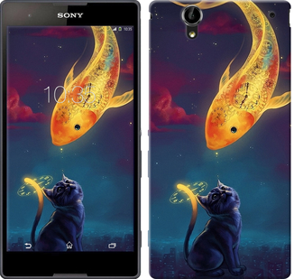 

Чехол Кошкин сон для Sony Xperia T2 Ultra Dual D5322 157358