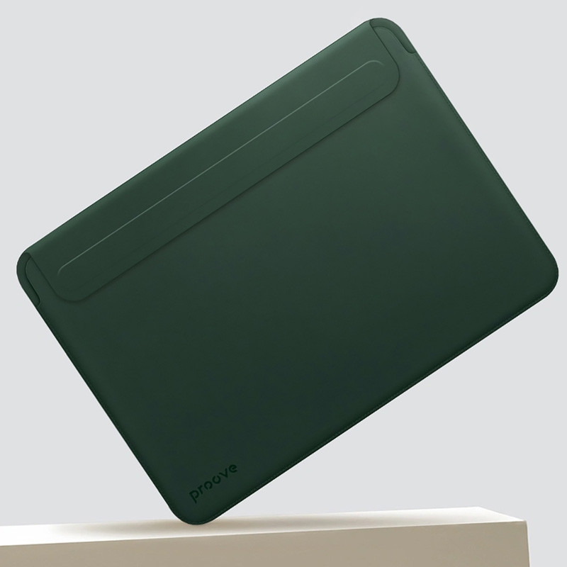 Купить Чехол Proove Leather Sleeve Macbook 15.4''/16.2'' (Green) на vchehle.ua