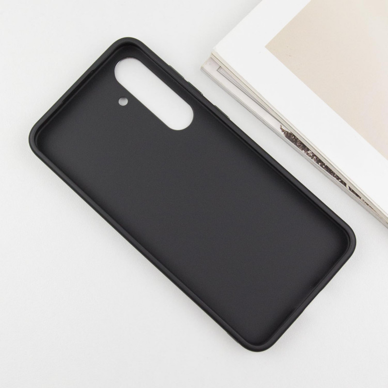 TPU чехол Bonbon Metal Style для Samsung Galaxy S24 / S25 (Черный / Black) в магазине vchehle.ua