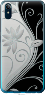

Чехол Цветы на чёрно-белом фоне для Vivo Y91C 1575669