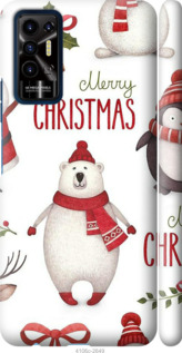 

Чехол Merry Christmas для Tecno Pova 2 1396951