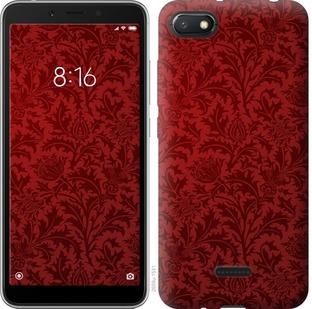 

Чехол Чехол цвета бордо для Xiaomi Redmi 6A 672564