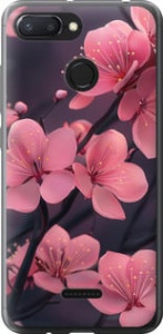 Чехол Пурпурная сакура для Xiaomi Redmi 6