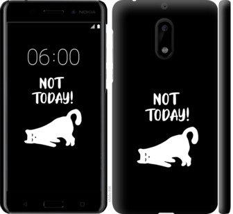 

Чехол Уставший кот для Nokia 6 874632