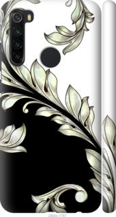 

Чехол White and black 1 для Xiaomi Redmi Note 8 778384