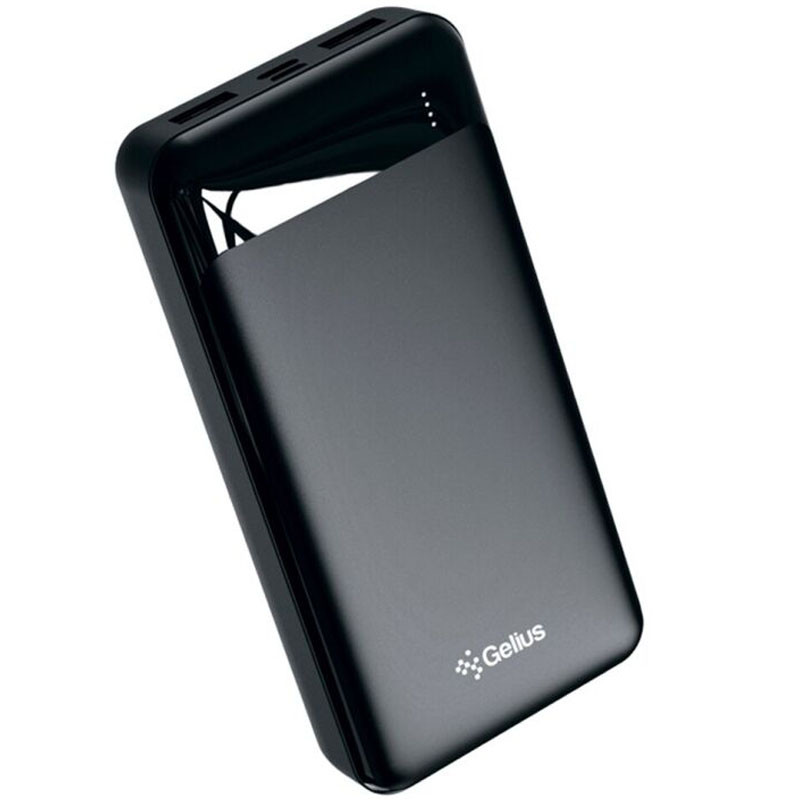 

Портативний зарядний пристрій Gelius Pro RDM GP-PB20263-013 20000 mAh (Чорний) 1445342