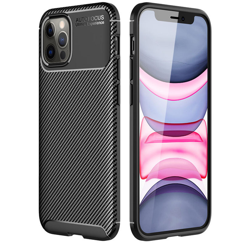 

TPU чохол iPaky Kaisy Series на Apple iPhone 12 Pro Max (6.7") (Чорний) 931604