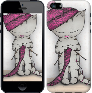 

Чехол Кошка рукодельница для iPhone 5 584057
