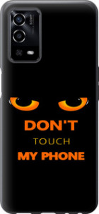 Чехол Don't touch the phone для Oppo A55