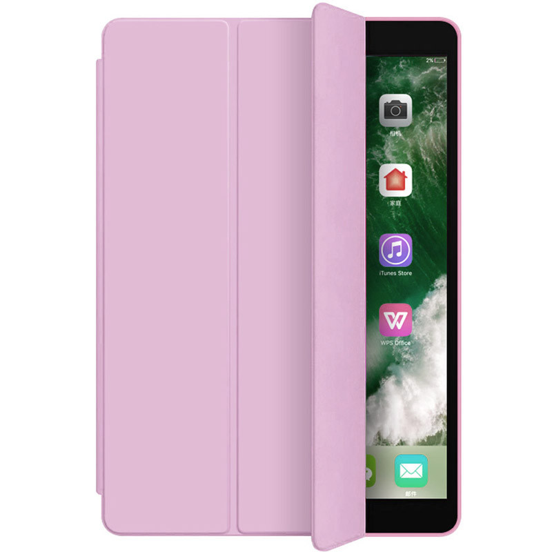 Уценка Чехол (книжка) Smart Case Series with logo для Apple iPad 10.2" (2021) (Эстетический дефект / Рожевий / Water Pink)