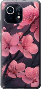 Чехол Пурпурная сакура для Xiaomi Mi 11