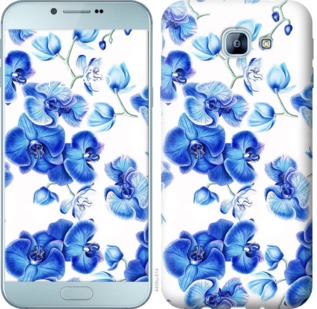 

Чехол Голубые орхидеи для Samsung Galaxy A8 (2016) A810 724873