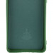 Чохол Silicone Cover Lakshmi Full Camera (AA) на Realme Note 50 5G (Зелений / Dark green) в магазині vchehle.ua